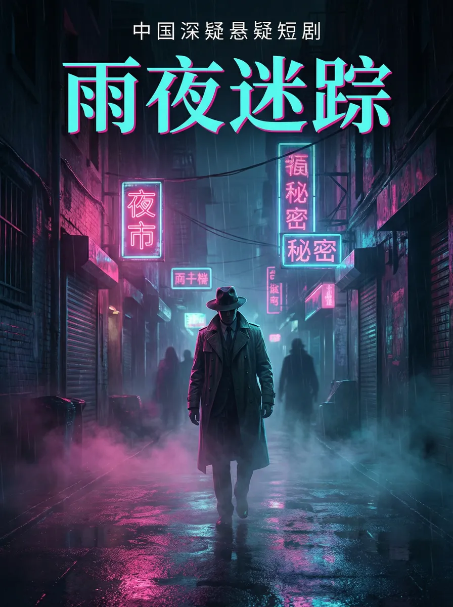 幸福宝网站大全 悬疑追踪短剧 - 雨夜迷踪海报